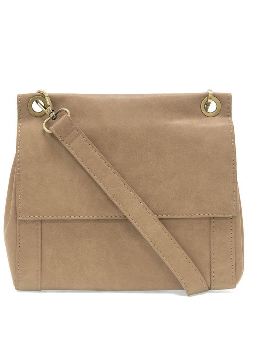 NWOT! Joy Susan Liana Crossbody, “DRIFTWOOD” (taupe/light tan)